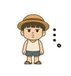全力ぼっちゃん（個別スタンプ：10）