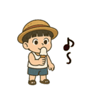 全力ぼっちゃん（個別スタンプ：38）