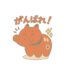 赤べこ1（個別スタンプ：35）