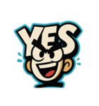 EmoteWords！ 感情が飛び出す英語スタンプ（個別スタンプ：8）