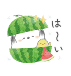 ゆるふわ♡夏のシマエナガさん。②（個別スタンプ：9）