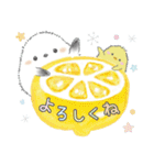 ゆるふわ♡夏のシマエナガさん。②（個別スタンプ：20）