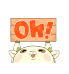 ヤギと暮らせば！（個別スタンプ：4）