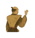 織田 信長 戦国 時代 古典 武士 刀（個別スタンプ：2）
