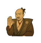 織田 信長 戦国 時代 古典 武士 刀（個別スタンプ：3）