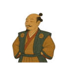 織田 信長 戦国 時代 古典 武士 刀（個別スタンプ：7）