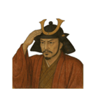 織田 信長 戦国 時代 古典 武士 刀（個別スタンプ：12）