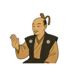 織田 信長 戦国 時代 古典 武士 刀（個別スタンプ：13）