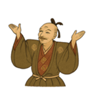 織田 信長 戦国 時代 古典 武士 刀（個別スタンプ：15）
