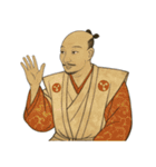 織田 信長 戦国 時代 古典 武士 刀（個別スタンプ：16）