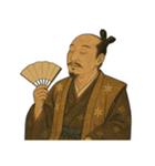 織田 信長 戦国 時代 古典 武士 刀（個別スタンプ：18）