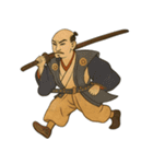 織田 信長 戦国 時代 古典 武士 刀（個別スタンプ：22）