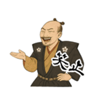 織田 信長 戦国 時代 古典 武士 刀 (小)（個別スタンプ：20）