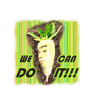 感謝のかおやさいLINEスタンプ（個別スタンプ：6）