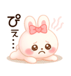 3D風❤️らぶうさ❤️毎日ふんわりらぶ❤️（個別スタンプ：29）