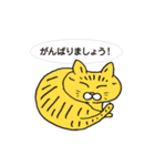 ネコだから「毎日送りやすい」スタンプ（個別スタンプ：18）