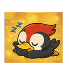 キラキラくちばしのキツツキ@SFW（個別スタンプ：25）