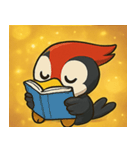 キラキラくちばしのキツツキ@SFW（個別スタンプ：26）