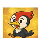 キラキラくちばしのキツツキ@SFW（個別スタンプ：27）