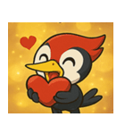 キラキラくちばしのキツツキ@SFW（個別スタンプ：30）