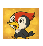 キラキラくちばしのキツツキ@SFW（個別スタンプ：31）