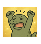 キラキラきばのコモドドラゴン@SFW（個別スタンプ：6）