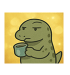 キラキラきばのコモドドラゴン@SFW（個別スタンプ：7）