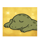 キラキラきばのコモドドラゴン@SFW（個別スタンプ：9）