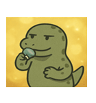 キラキラきばのコモドドラゴン@SFW（個別スタンプ：12）