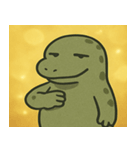 キラキラきばのコモドドラゴン@SFW（個別スタンプ：13）
