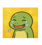 キラキラきばのコモドドラゴン@SFW（個別スタンプ：17）