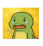 キラキラきばのコモドドラゴン@SFW（個別スタンプ：19）