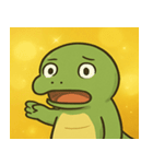 キラキラきばのコモドドラゴン@SFW（個別スタンプ：20）