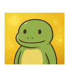 キラキラきばのコモドドラゴン@SFW（個別スタンプ：26）