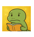 キラキラきばのコモドドラゴン@SFW（個別スタンプ：27）