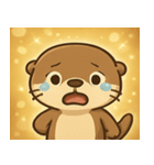 キラキラおててのコツメカワウソ2@SFW（個別スタンプ：3）