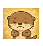 キラキラおててのコツメカワウソ2@SFW（個別スタンプ：7）