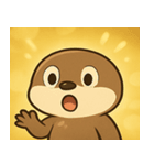 キラキラおててのコツメカワウソ2@SFW（個別スタンプ：19）