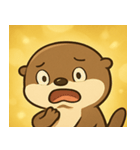 キラキラおててのコツメカワウソ2@SFW（個別スタンプ：20）