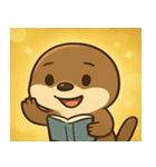 キラキラおててのコツメカワウソ2@SFW（個別スタンプ：26）