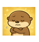 キラキラおててのコツメカワウソ2@SFW（個別スタンプ：27）