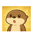 キラキラおててのコツメカワウソ2@SFW（個別スタンプ：31）