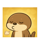 キラキラおててのコツメカワウソ2@SFW（個別スタンプ：32）