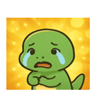 キラキラ☆ティラノでござる@SFW（個別スタンプ：4）