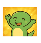 キラキラ☆ティラノでござる@SFW（個別スタンプ：5）