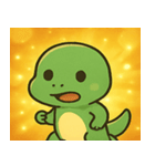 キラキラ☆ティラノでござる@SFW（個別スタンプ：8）