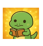 キラキラ☆ティラノでござる@SFW（個別スタンプ：10）