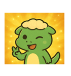 キラキラ☆ティラノでござる@SFW（個別スタンプ：13）