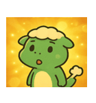 キラキラ☆ティラノでござる@SFW（個別スタンプ：16）