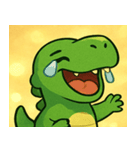 キラキラ☆ティラノでござる@SFW（個別スタンプ：17）